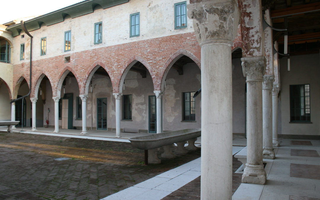 Recupero e restauro palazzo “Pallavicino”, scorcio del chiostro interno Comune di Cremona